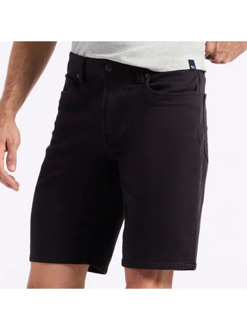 Buffalo Men's Black Jean Bermuda Shorts Like New 33